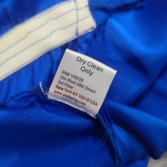 PARKER Royal Silk Spaghetti Cami Strap Wrap & Snap Jogger Leg Jumpsuit "Liv" L - Picture 14 of 16